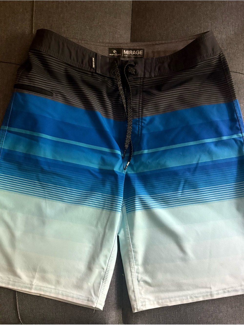 Rip Curl Mirage Ombre Blue Stripe Board Shorts